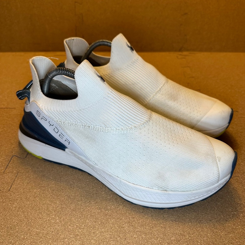 Spyder Tanaga Sneakers Mens 11 White Slip On Athletic Shoes SP-F2190007-001-195